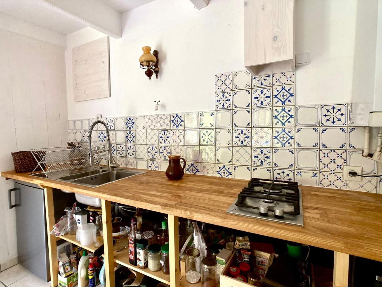 La Maison Bleue,Authenticite, Nature, Simplicite, 2-5 Personnes, Moelan Sur Mer Buitenkant foto